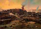“Assedio di Sebastopoli” Olio su tela 60 x 80 cm .png
