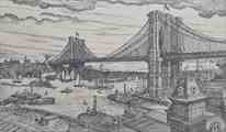 “Il ponte di Brooklyn (New York)”, 1998 Inchiostro su carta 50 x 70 cm 1.jpg