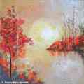 L`ultimo calore della sera, 2026, acrilico su tela, 70x70 cm 2.jpg