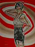 Modella  d`epoca  - olio 60X80 - 2010 10.jpg