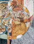 La prima cellula... Da Ti con zero, di Italo CALVINO, 1968, 95CM X 100 CM tecnica mista su carta masonite 816/14.jpg
